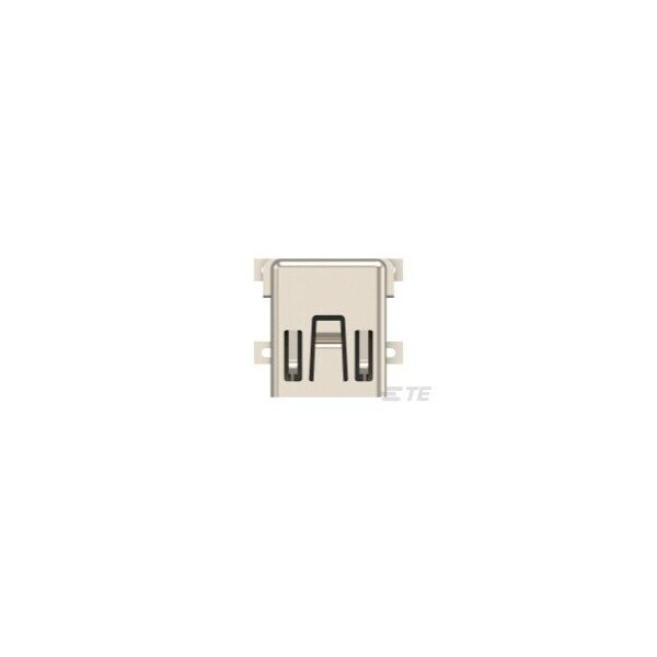 Te Connectivity Mini USB AB R/A Rcpt SMT TRAY   0.6mm - 1-1734328-1