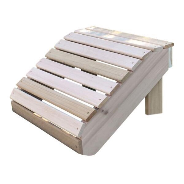 Creekvine Designs Red Cedar American Forest Adirondack Footrest - WF62002CVD