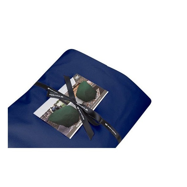 Eevelle Meridian Round Table/Firepit Cover, Navy, 42 in L x 42 in W x 25.5 in H - MDTRDS-NVY