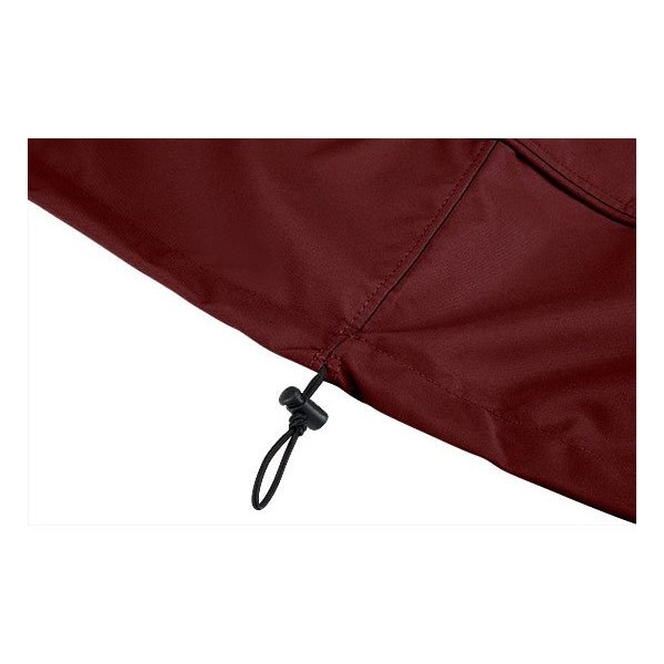 Eevelle MERIDIAN Series, Oval Table Cover  - Burgundy, 70L x 25.5W x 48H - MDTBLOVL_70L_48W_25H-BRG