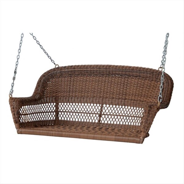 Propation Honey Resin Wicker Porch Swing - PR2438985