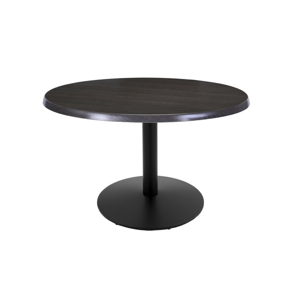 Holland Bar Stool Co 30" Tall In/Outdoor All-Season Table, 36" dia. Charcoal Top - OD214-2230BWOD36RCHAR
