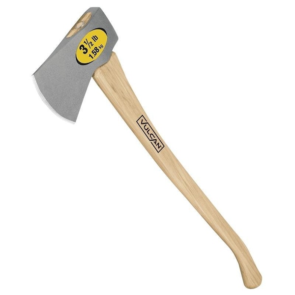 Vulcan Camper Axe, 3.5 lb Head, Wood Handle, 36 in OAL - 34481