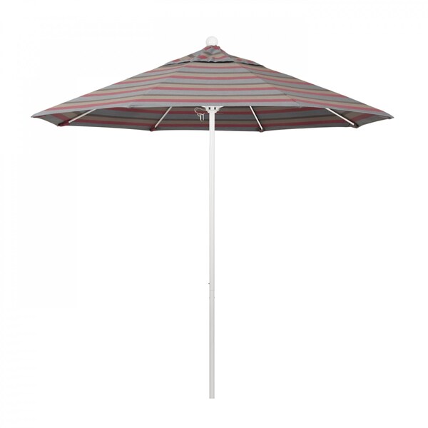 California Umbrella Patio Umbrella, Octagon, 103" H, Sunbrella Fabric, Gateway Blush - 194061007563