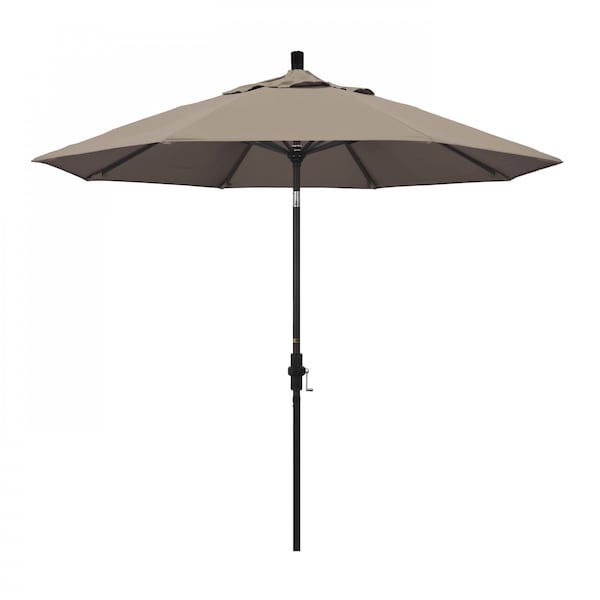 California Umbrella Patio Umbrella, Octagon, 102.38" H, Sunbrella Fabric, Taupe - 194061019061