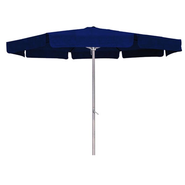 International Caravan 60403 and NV Outdoor 8 Foot Aluminum Umbrella Navy - 60403/NV