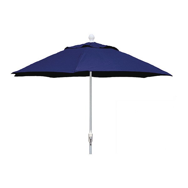 Fiberbuilt Patio Umbrella CrnkW/Navy Blue, 7.5Ft - 7HCRW-NAVY BLUE