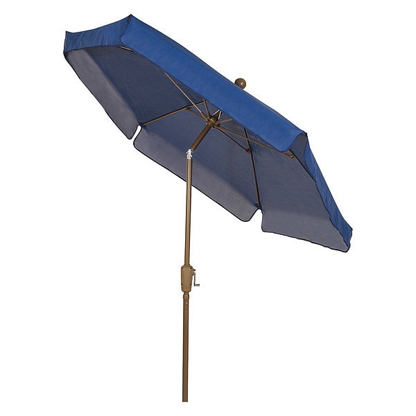 Fiberbuilt Garden Tilt Umbrella Crank Cb, Navy, 7.5ft. - 7GCRCB-T-NAVY BLUE