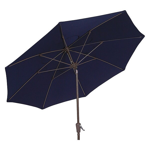 Fiberbuilt Home Patio Tilt Umbrella Crank, Navy, 9 ft. - 9HCRCB-T-NAVY BLUE