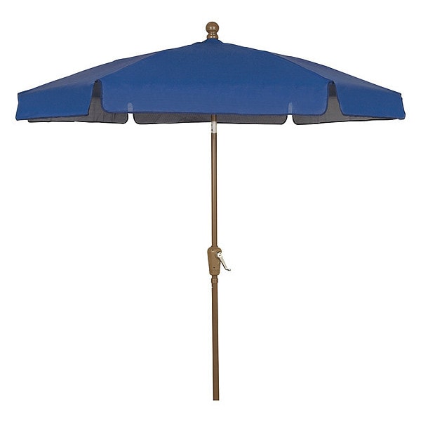 Fiberbuilt Garden Umbrella Crank Cb, Navy Blue, 7.5ft. - 7GCRCB-NAVY BLUE