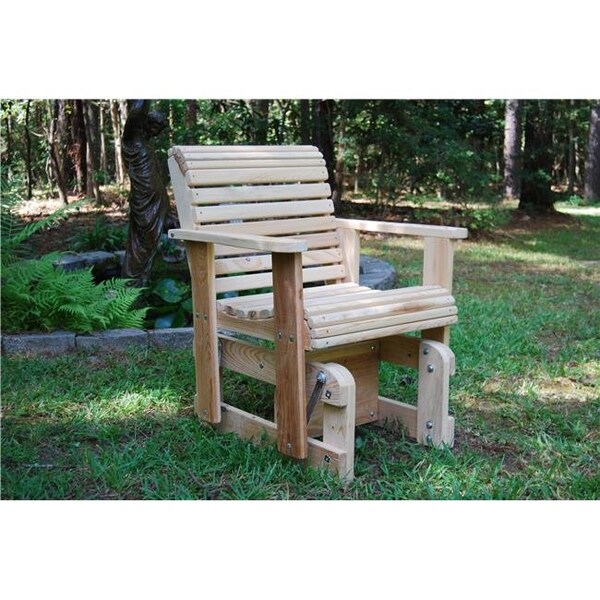 Louisiana Cypress Swings And Things Louisiana Cypress Swings CG2  Roll Glider's- 2 Feet - CG2