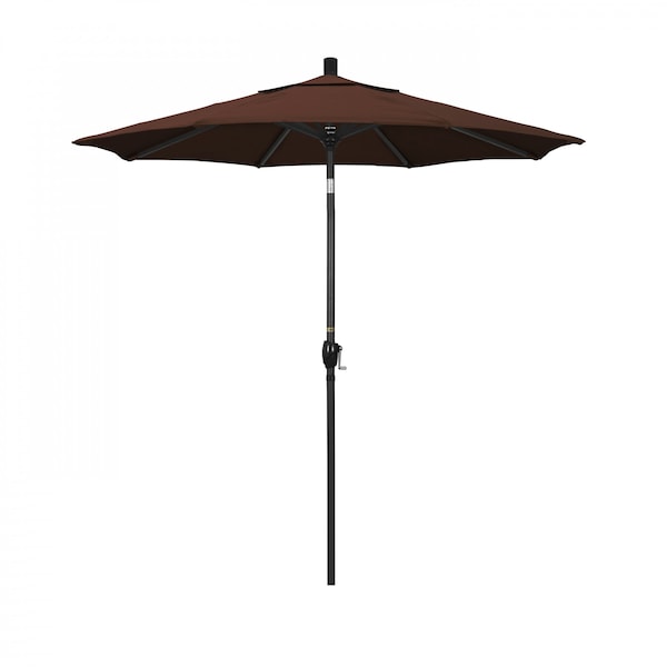 California Umbrella Patio Umbrella, Octagon, 95.5" H, Sunbrella Fabric, Bay Brown - 194061031308