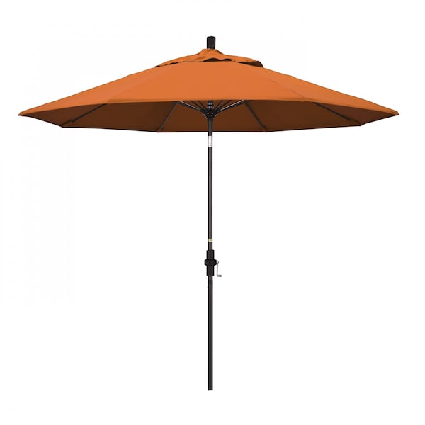 California Umbrella Patio Umbrella, Octagon, 101" H, Sunbrella Fabric, Tuscan - 194061025840