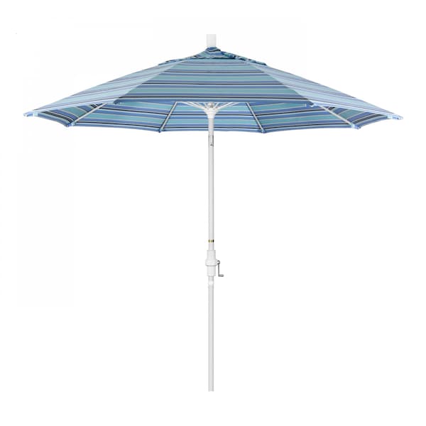 California Umbrella Patio Umbrella, Octagon, 101" H, Sunbrella Fabric, Dolce Oasis - 194061026915