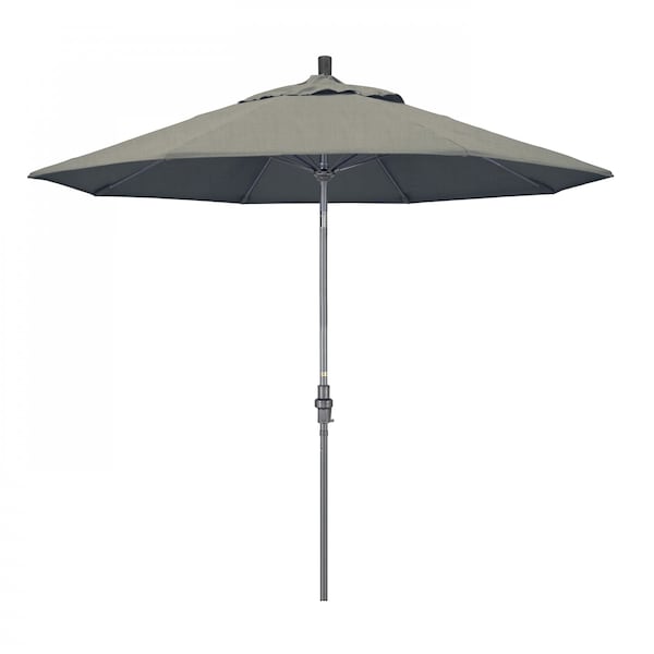 California Umbrella Patio Umbrella, Octagon, 101" H, Sunbrella Fabric, Spectrum Dove - 194061024768