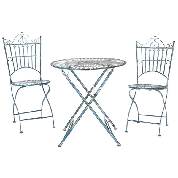 Safavieh Outdoor Sets, Mossy Blue - PAT5020C