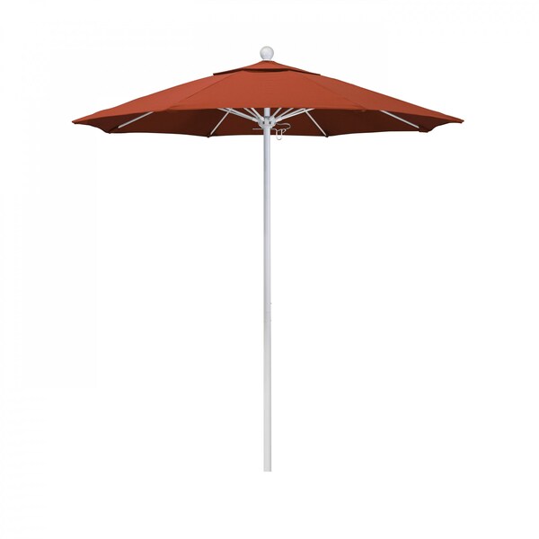 California Umbrella Patio Umbrella, Octagon, 96" H, Olefin Fabric, Sunset - 194061004999