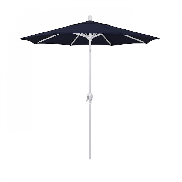 California Umbrella Patio Umbrella, Octagon, 95.5" H, Pacifica Fabric, Navy - 194061030981