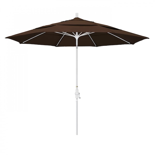California Umbrella Patio Umbrella, Octagon, 109.5" H, Pacifica Fabric, Mocha - 194061022085