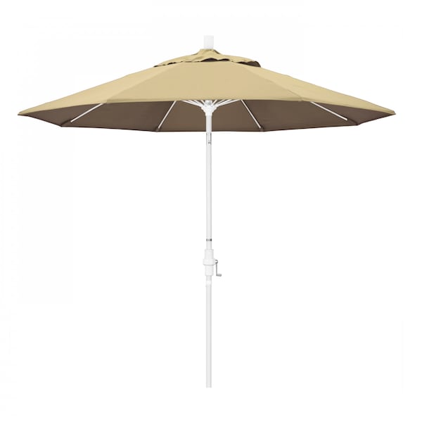 California Umbrella Patio Umbrella, Octagon, 101" H, Pacifica Fabric, Beige - 194061027325