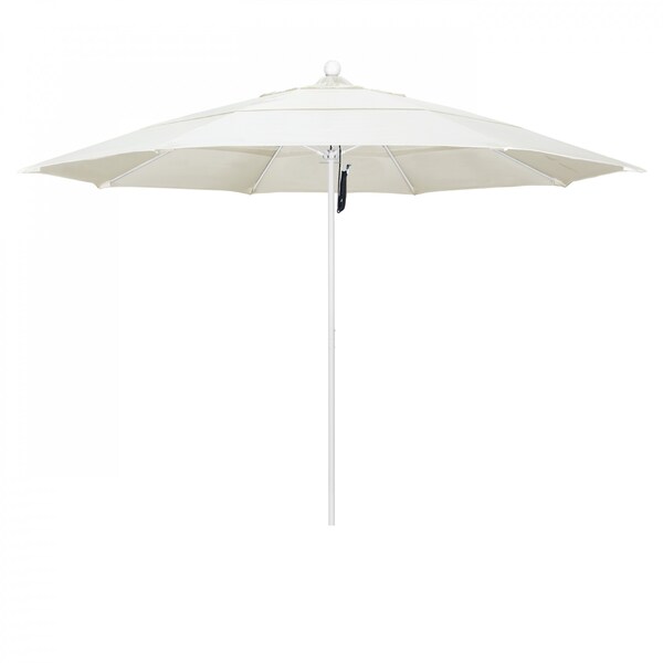 California Umbrella Patio Umbrella, Octagon, 107" H, Pacifica Fabric, Canvas - 194061002483