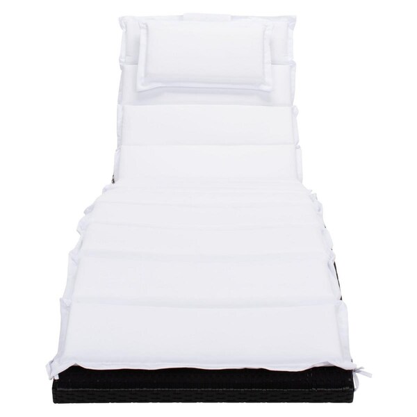 Safavieh Colley Sunlounger, Black - PAT7722A