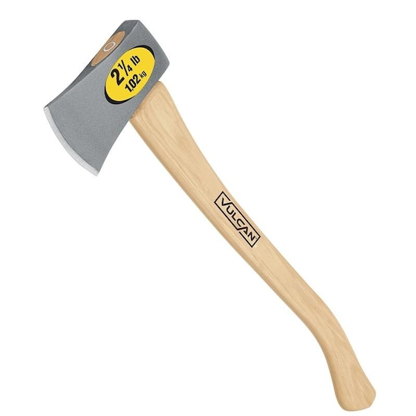 Vulcan Camper Axe, 2-1/4 lb Head, Hickory Wood Handle, 28 in OAL - 34478