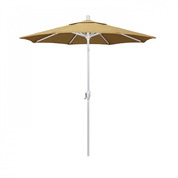 California Umbrella Patio Umbrella, Octagon, 95.5" H, Sunbrella Fabric, Wheat - 194061030370