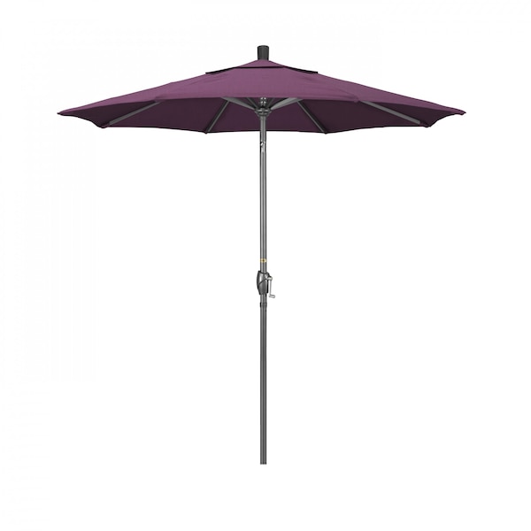 California Umbrella Patio Umbrella, Octagon, 95.5" H, Sunbrella Fabric, Iris - 194061028902