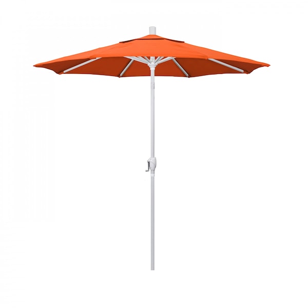 California Umbrella Patio Umbrella, Octagon, 95.5" H, Sunbrella Fabric, Melon - 194061030387