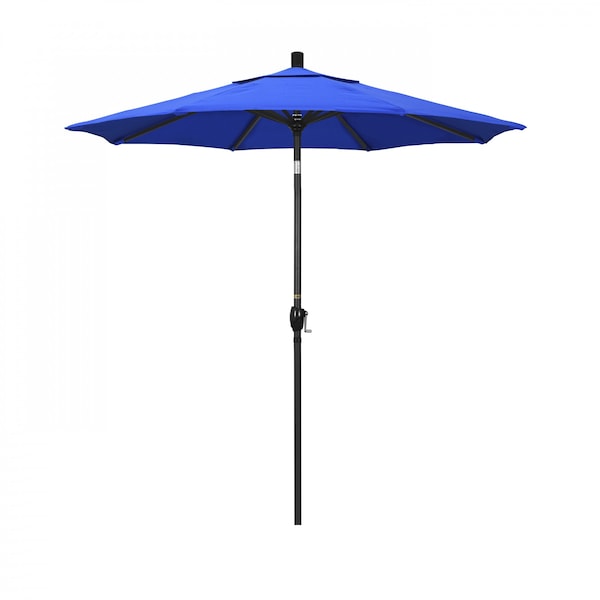 California Umbrella Patio Umbrella, Octagon, 95.5" H, Sunbrella Fabric, Pacific Blue - 194061031124