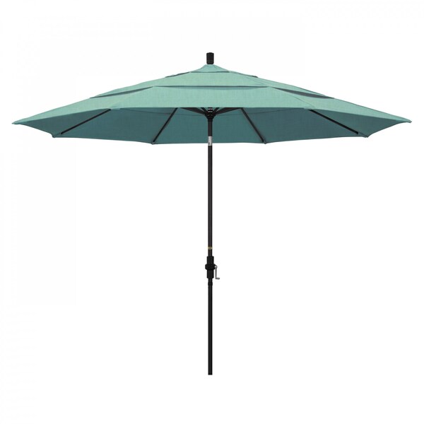 California Umbrella Patio Umbrella, Octagon, 110.5" H, Sunbrella Fabric, Spectrum Mist - 194061015223