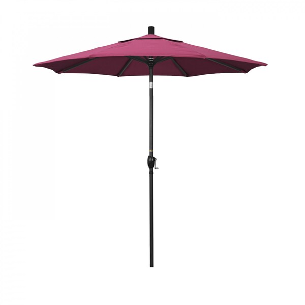 California Umbrella Patio Umbrella, Octagon, 95.5" H, Sunbrella Fabric, Hot Pink - 194061031377
