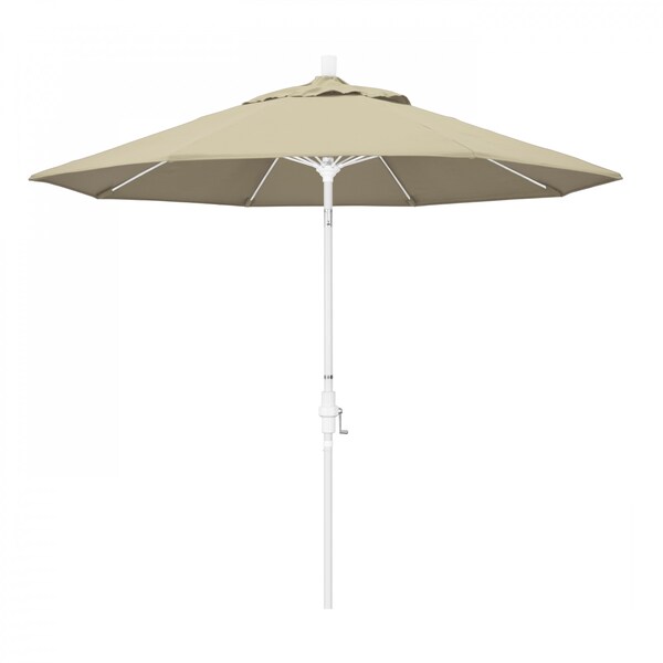 California Umbrella Patio Umbrella, Octagon, 101" H, Sunbrella Fabric, Antique Beige - 194061026755