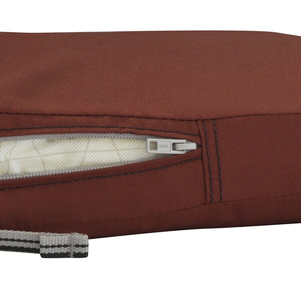 Classic Accessories Ravenna Seat Cushion, Spice, 17"x15"x2" - 62-030-SPICE-EC