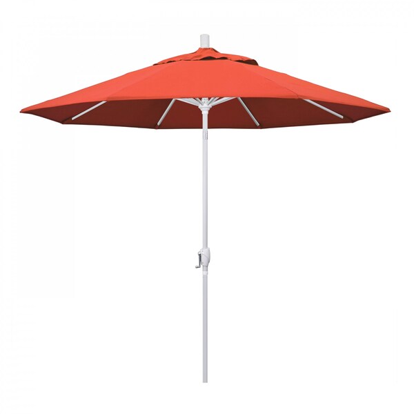 California Umbrella Patio Umbrella, Octagon, 101" H, Olefin Fabric, Sunset - 194061034286