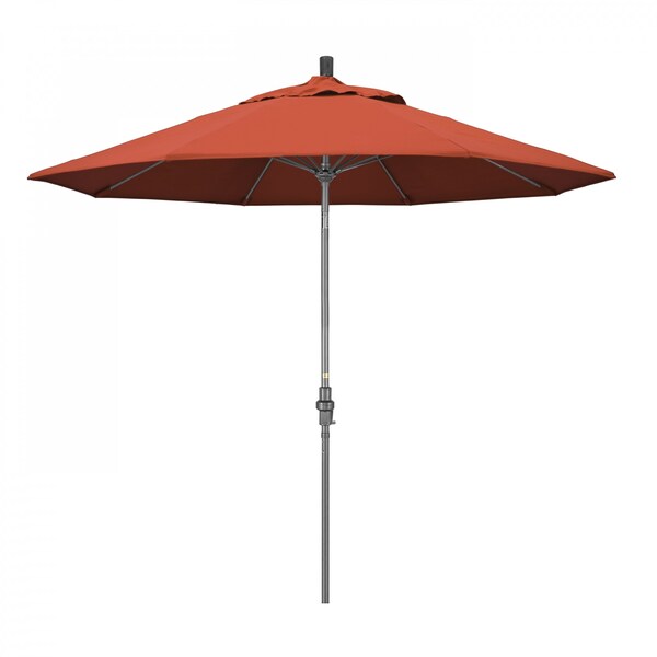 California Umbrella Patio Umbrella, Octagon, 101" H, Olefin Fabric, Sunset - 194061025307