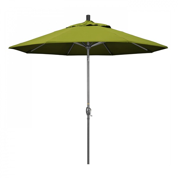 California Umbrella Patio Umbrella, Octagon, 101" H, Olefin Fabric, Kiwi - 194061032503