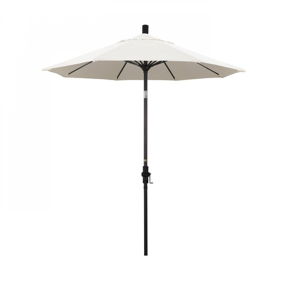 California Umbrella Patio Umbrella, Octagon, 102.5" H, Pacifica Fabric, Natural - 194061024560