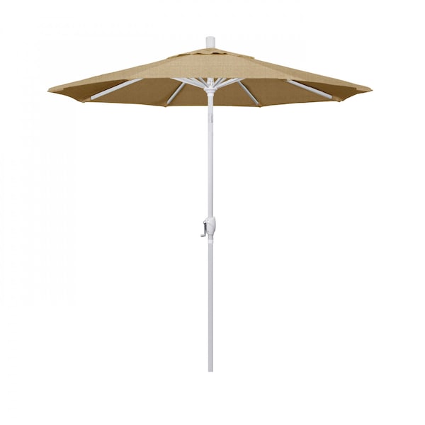 California Umbrella Patio Umbrella, Octagon, 95.5" H, Sunbrella Fabric, Linen Sesame - 194061030653