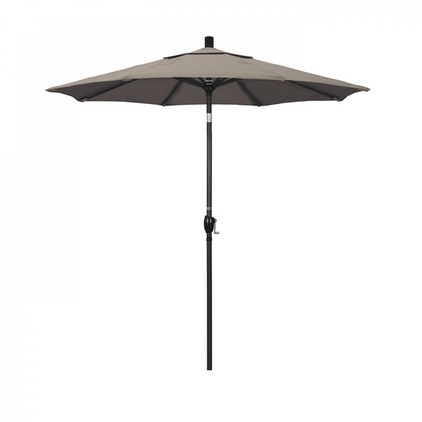California Umbrella Patio Umbrella, Octagon, 95.5" H, Sunbrella Fabric, Taupe - 194061031360