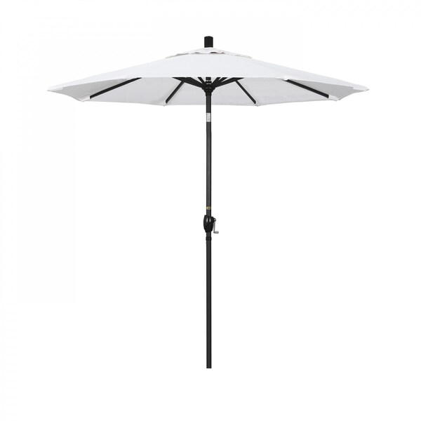 California Umbrella Patio Umbrella, Octagon, 95.5" H, Sunbrella Fabric, Natural - 194061031155