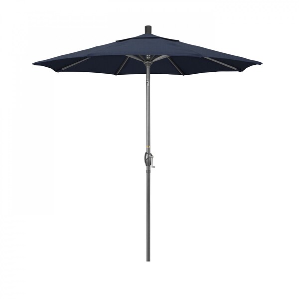 California Umbrella Patio Umbrella, Octagon, 95.5" H, Sunbrella Fabric, Spectrum Indigo - 194061028513