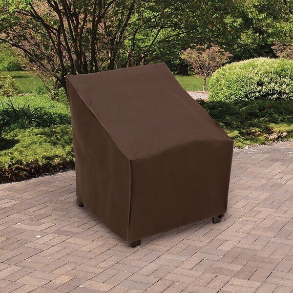 Mr. Bar-B-Q Oversized Chair Cover, 33 in L, 35 in W, 36 in H, Brown - 07831BBGD
