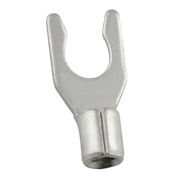 Power First 12-10 AWG Non-Insulated Locking Fork Terminal #8 Stud PK50 - 5WHD2