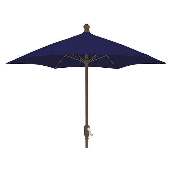 Fiberbuilt Patio Umbrella Crank Cb, Navy Blue, 7.5 ft. - 7HCRCB-NAVY BLUE