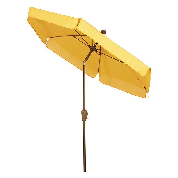 Fiberbuilt Garden Tilt Umbrella Crank Cb, Yellow, 7.5ft. - 7GCRCB-T-YELLOW