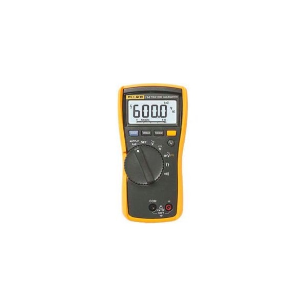 Fluke Fluke 114 Electrical TRMS Multimeter, CAT III 600 V safety rated - 2538783