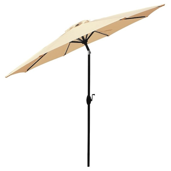 Seasonal Trends Market Umbrella Market, 9449 in H, 1063 in W Canopy, 1063 in L Canopy, Octagonal Canopy - 59597