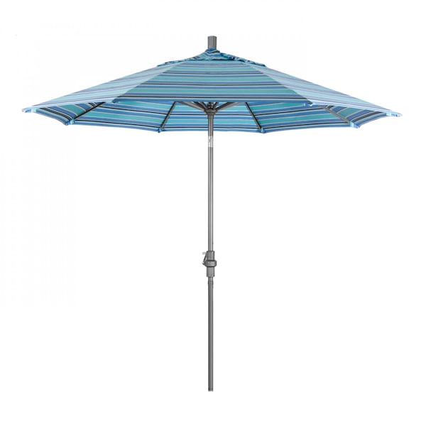 California Umbrella Patio Umbrella, Octagon, 102.38" H, Sunbrella Fabric, Dolce Oasis - 194061016435